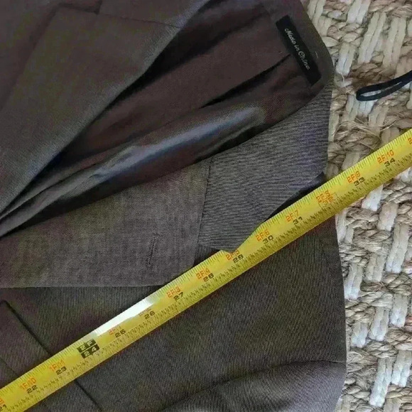 Axcess Men's Brown Wool Blazer - Picture 8 of 9